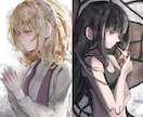 感情・物語を魅せる絵柄で、一枚絵を制作いたします あなたの求めるもの、伝えたいものが絵になる。 イメージ1