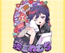 グッズの見栄えバツグンなイラスト描きます サムネイルや動画配信やSNS活動にも使えます イメージ4