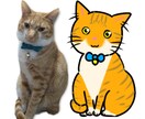 猫専門イラストレーターが愛猫ちゃんの似顔絵描きます 4/15まで期間限定価格！デフォルメ可愛い雰囲気の似顔絵✨ イメージ5