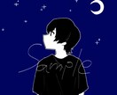 SNSアイコン・イメージ画像描きます SNSのアイコン.配信のイメージキャラクターのイラストなどに イメージ2
