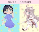 ガーリーキュートな女の子イラストお描きします かわいいアイコン・サムネ・立ち絵★ボーイッシュ女子や男性も◎ イメージ10