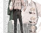 立ち絵イラスト描きます 全身の立ち絵イラストを描きます！TRPGなどにお使い頂けます イメージ2