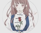 あなただけのオリジナルアイコン描きます 小物、服、髪型、雰囲気までなんでも要望通りに致します イメージ3