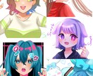 かっこ可愛いSNSで使えるアイコン描きます 安い！！早い！！満足！！を目指しています。 イメージ8