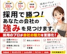 初回特価★あなたの会社の差別化ポイントを見つけます 採用のプロが会社の魅力を言語化します。 イメージ1