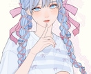 企業様実績あり！ときめく人物イラスト描きます 商用利用可！VTuber活動やSNSアイコンにもどうぞ♪ イメージ5