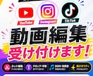 ショート、長尺動画対応！SNSの動画を編集します YouTube・SNSの動画編集をまとめてお任せください！ イメージ1