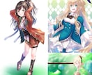 塗りがきれいなキャラクターイラストを制作いたします 立ち絵やアイコン、MV用キャライラストなどを制作いたします。 イメージ1