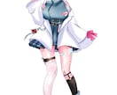 可愛いいアイコン・立ち絵お描きします キラキラ可愛い目を引くイラストをお描きします！ イメージ6
