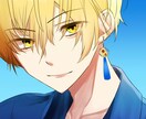 ご希望のアイコン制作します 女の子、イケメンな男性キャラも描けます！スイーツも得意です！ イメージ1