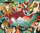 浮世絵風のかっこいい絵を描きます 和風で粋なイラストで様々なデザインに対応します イメージ8