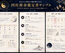 四柱推命であなたの才能と適性を鑑定します 才能・適性・人生の流れを丁寧に読み解きます イメージ7