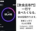 飲食店SNSの投稿を作成・添削します お客様目線で改善案を提案します。 イメージ1