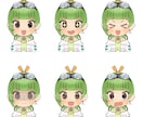 可愛いSDキャラ／ちびキャラ／ミニキャラ制作します 【商用利用可】配信、アイコン、スタンプ、グッズ制作など イメージ3