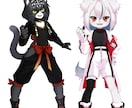 VTuber、IRIAM、TRPG立ち絵等描きます もふもふの獣人や動物、様々なジャンルを幅広くご提供 イメージ8