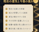 金運と仕事運の流れを霊視します 停滞の原因と、今後意識したい行動を丁寧に読み解く鑑定 イメージ3