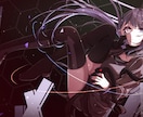 商用利用可。歌ってみたや、色んなイラスト制作します MVイラスト・一枚絵・立ち絵・アイコン等 イメージ10