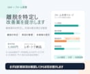 GA4でフォーム離脱を分析・改善提案します 離脱の多い入力項目を特定し、優先順位付きでご提案 イメージ1