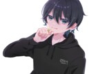 可愛い絵柄のアイコン・ミニキャライラスト描きます キラキラした少女のイラストが得意です。商用利用料込。 イメージ10