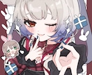 可愛く、目を引く素敵なイラスト作成いたします 立ち絵、1枚絵、キャラクターデザインなんでもおまかせ下さい！ イメージ2