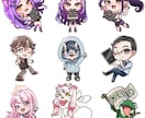 SNSを可愛く飾れるミニキャラアイコン描きます 自分の好きを反映させたアイコンイラストを作成します イメージ8