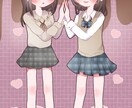 かわいいイラストをお届けします キラキラしたイラストを得意としております! イメージ6