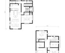 分譲地。複数区画に各々どんな間取りが入るか教えます 【その後も使える間取り図案　145プラン付き】 イメージ7