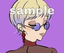 最短半日！パッと目を引くオシャレイラスト描きます 可愛いアイコンでSNS活動を応援！ イメージ3