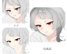 量産構図！女の子特化型イラスト描きます SNS等の自分用アイコンが欲しい方へ イメージ4