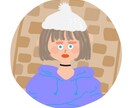あなただけの可愛いアイコン描きます まあるいフチ付き！SNSやLINEなどに❤️ イメージ6