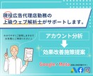 限定3000円/Web広告運用プロが個別相談します 施策提案・改善提案・成果計測・運用指導が必要な方へ。 イメージ3
