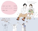 結婚式に◎おしゃれな線画で似顔絵イラスト描きます ◾️ペーパーアイテムにおすすめ◾️似てるウェディングイラスト イメージ5