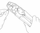取説・マニュアルなどのイラスト作ります フリー素材が見つからず困ってませんか?お悩み解決します イメージ2