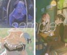 透明感のあるかわいいイラストお描きします 【SNSアイコン・一枚絵・全身イラスト制作承ります】 イメージ5