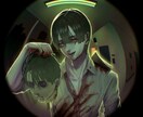圧倒的ハイクオリティな一枚絵描きます プロが圧倒的画力でダークでなイラスト描きます イメージ8