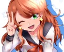 かわいい女の子のイラスト描きます 観賞用や同人グッズに如何でしょうか！ イメージ2