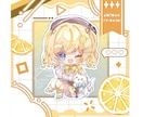 ゆるもちっと可愛いミニキャライラストお描き致します 【5名様限定価格】アイコン.グッズ.サムネなど配信活動に! イメージ2