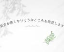 具合が悪くなりそうなところを発見します これから具合が悪くなりそうな体の一部・心などお知らせします イメージ1