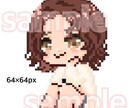 ドット絵ミニキャラ制作します やわらかくてかわいい雰囲気のドット絵ミニキャラをお描きします イメージ5