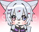 やすい！かわいい！アイコン描きます 厚塗り風味なアイコンを描きます！ イメージ6