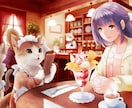 ループアニメーション動画素材を制作します ■イラストの雰囲気で手描きアニメーション■ イメージ5