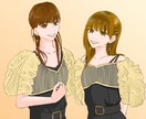 似顔絵描きます 自分や親、友達へのプレゼントなどどうぞ イメージ1