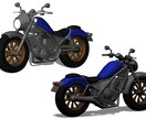 クリスタで使える！SF系3D素材を作成します 武器・道具からバイク程度のビークルまで！ イメージ8