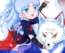 ご希望のイメージを丁寧に描きます 特別価格で◆軍装◆和装◆雰囲気のある絵作りが得意です イメージ6
