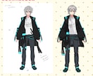 あなただけのVtuberモデルイラスト制作します パーツ分け費用込み！Vtuberデビュー応援セットあり！ イメージ3