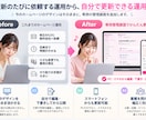 既存HPに専用管理画面を追加します 今のデザインを活かして、文章や写真を自分で更新 イメージ3