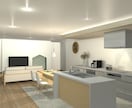 住宅・マンション◆おうちの内観パースを作成します 検討中でもOK！複数パターンで理想のカタチを見つけましょう！ イメージ5