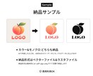 AIロゴをきれいに整えます 形・色・バランスを整えて使いやすいロゴデータに イメージ3