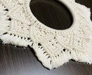 マクラメ編みを作ります ミラーフレームやティッシュケースを作ります イメージ4