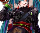SALE中 かっこいいイラストを描きます キャラクター、動画用1枚絵、Vtuber、trpg立ち絵など イメージ1